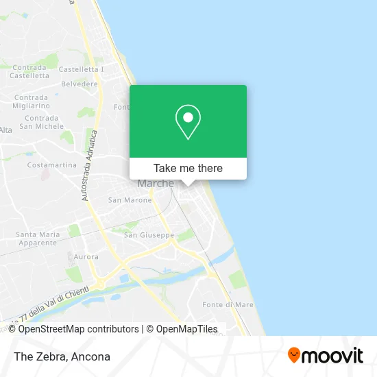 The Zebra map