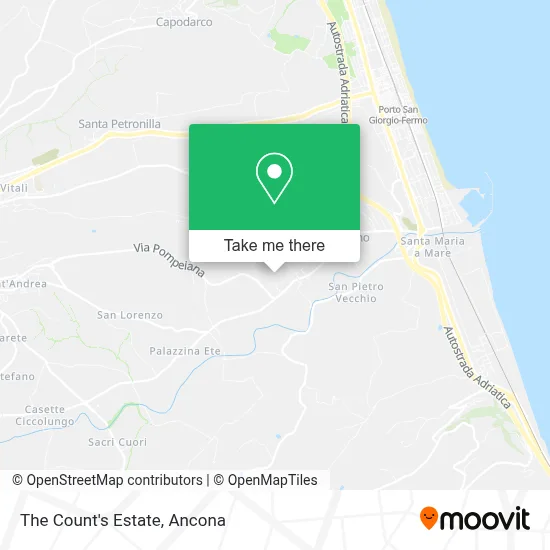 The Count's Estate map