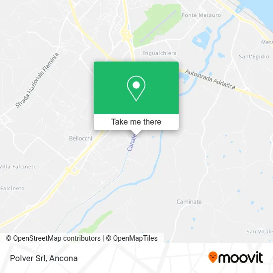 Polver Srl map