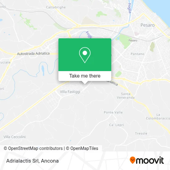 Adrialactis Srl map