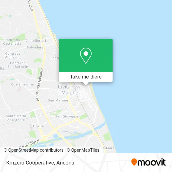 Kmzero Cooperative map