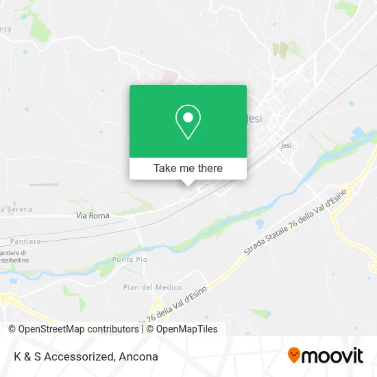 K & S Accessorized map