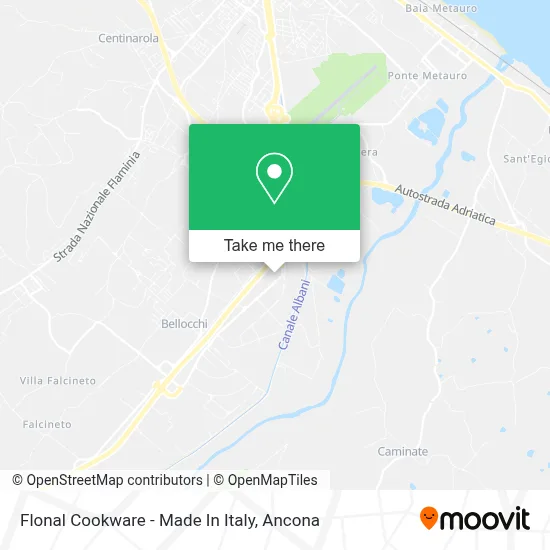 Flonal Cookware - Made In Italy map