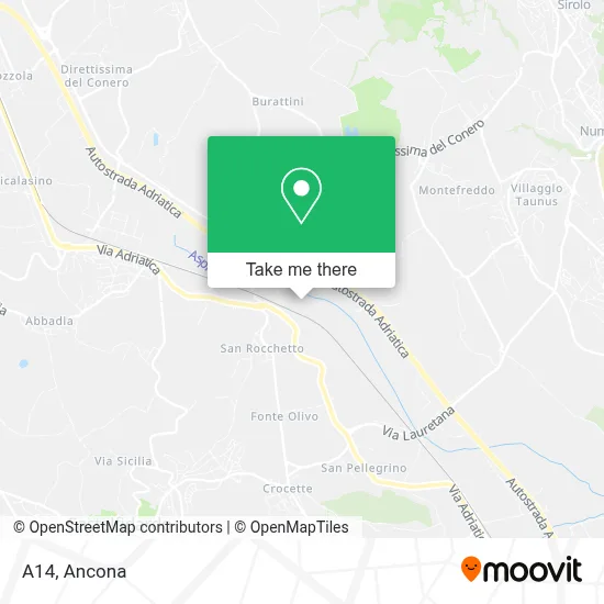 A14 map