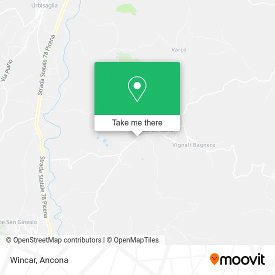 Wincar map