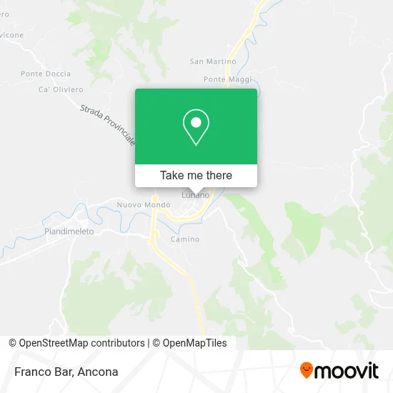 Franco Bar map