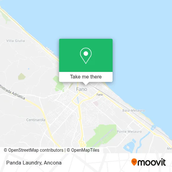 Panda Laundry map