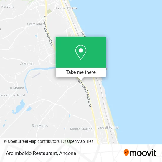 Arcimboldo Restaurant map