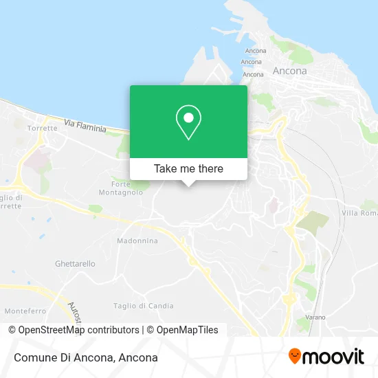 Comune Di Ancona map