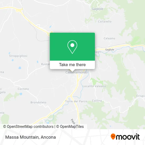 Massa Mountain map