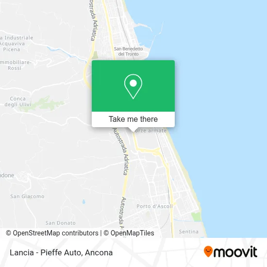 Lancia - Pieffe Auto map