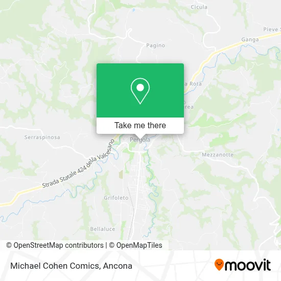 Michael Cohen Comics map