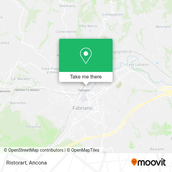 Ristorart map