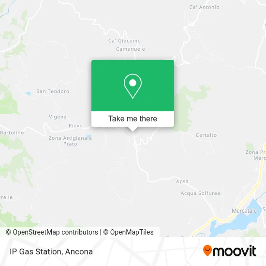 IP Gas Station map