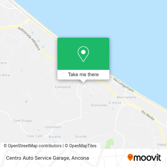 Centro Auto Service Garage map
