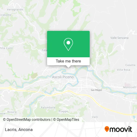 Lacris map