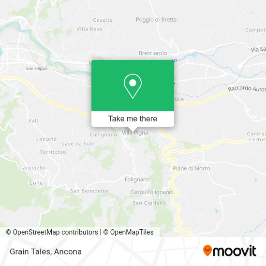 Grain Tales map