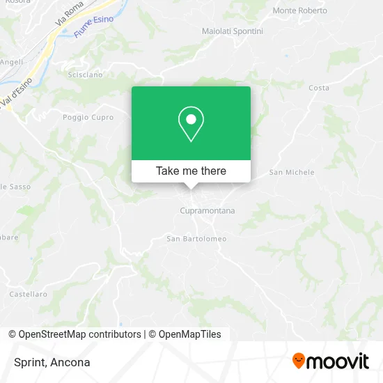 Sprint map