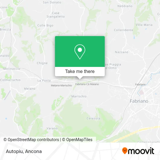 Autopiu map