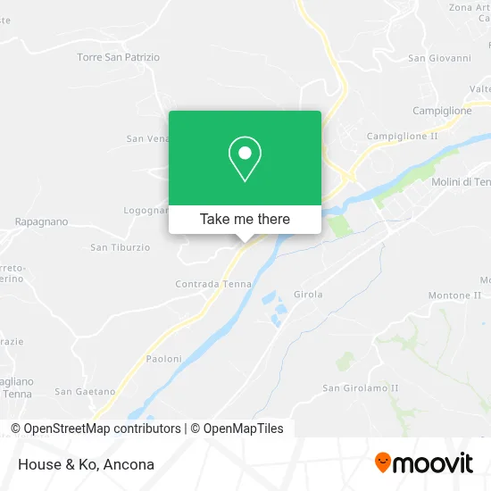 House & Ko map