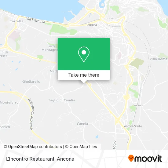 L'Incontro Restaurant map