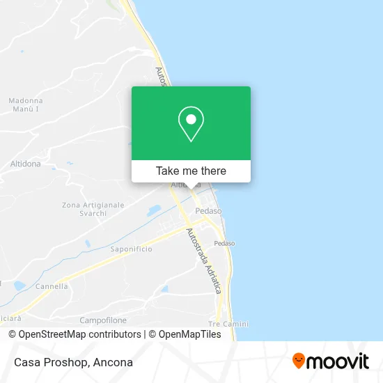 Casa Proshop map
