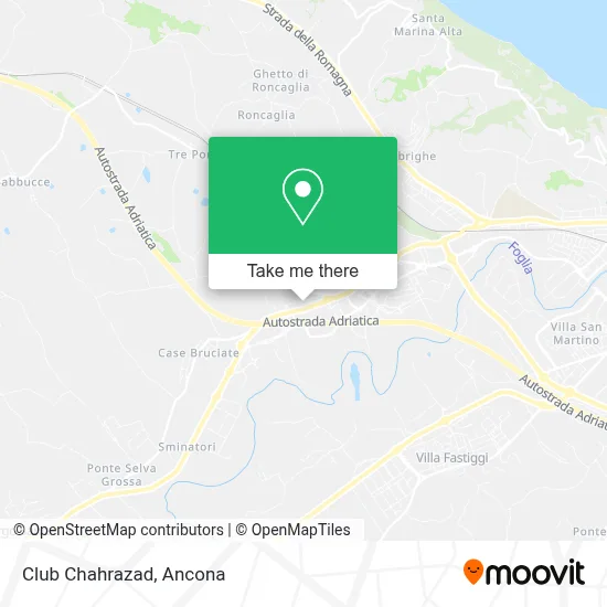 Club Chahrazad map