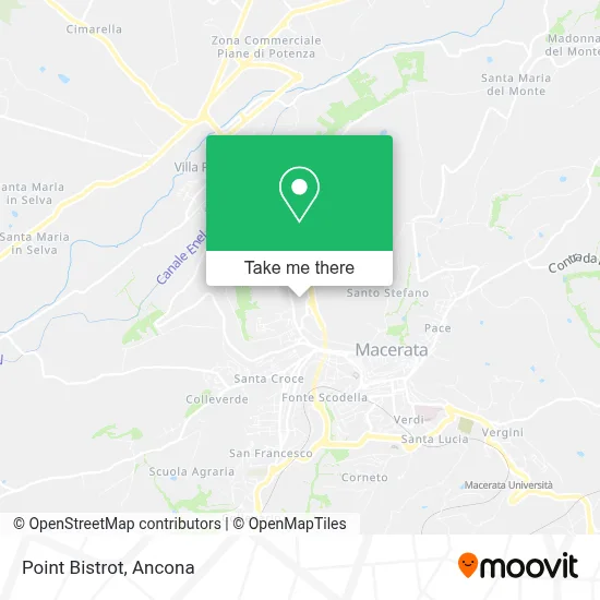 Point Bistrot map