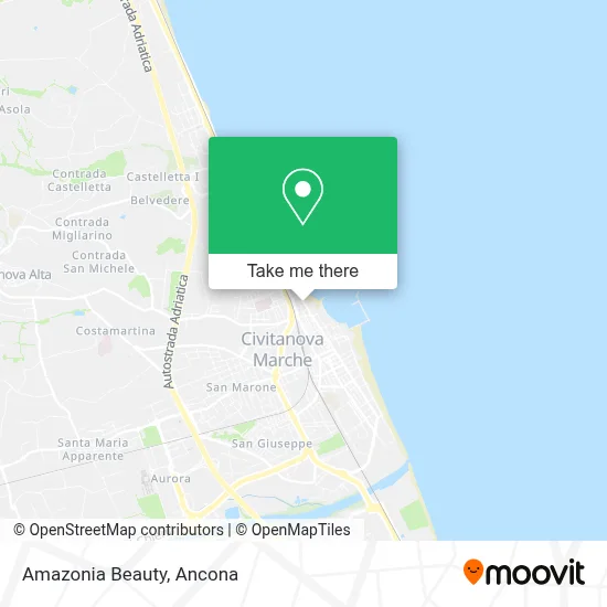 Amazonia Beauty map