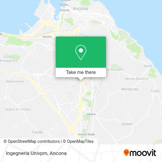Ingegneria Univpm map