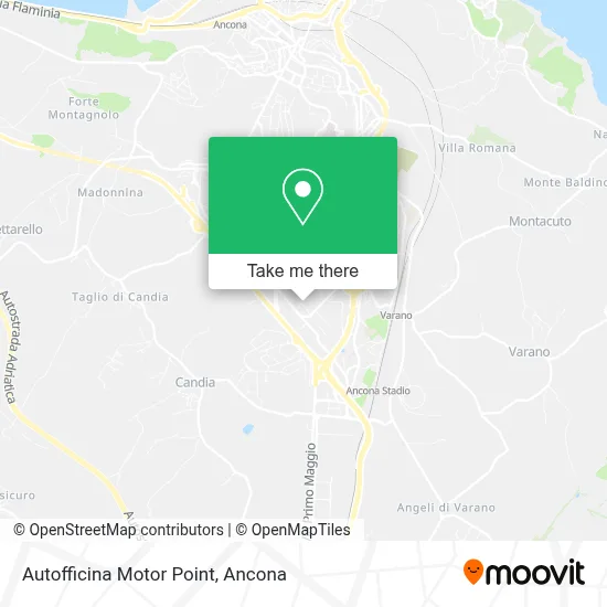 Autofficina Motor Point map