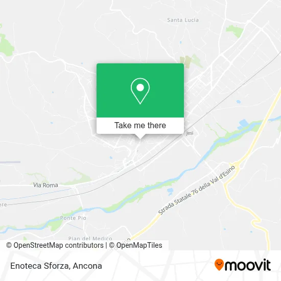 Enoteca Sforza map