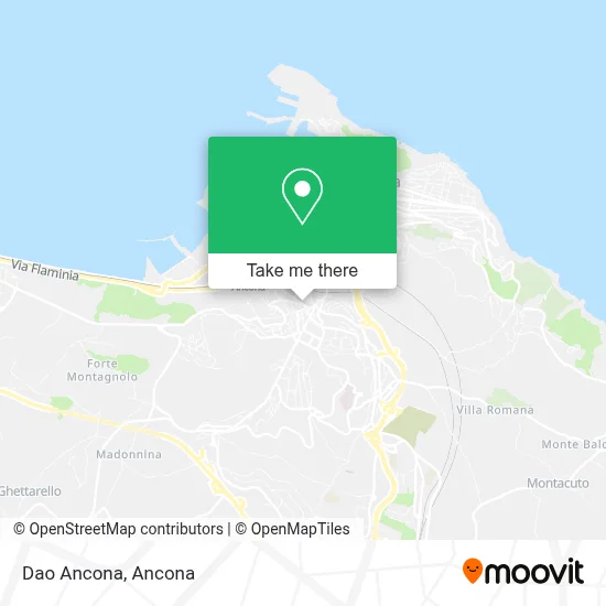 Dao Ancona map