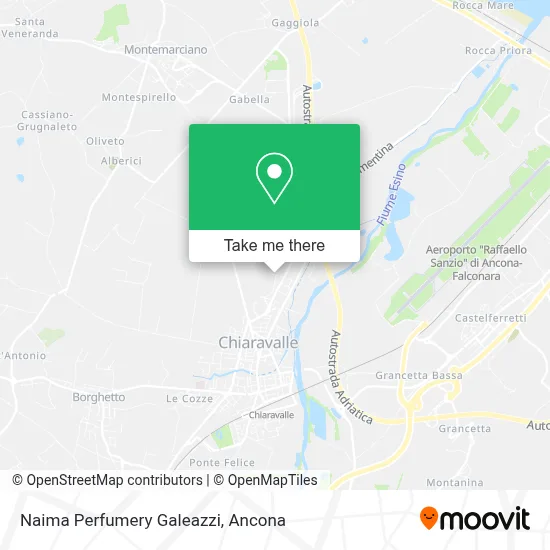 Naima Perfumery Galeazzi map