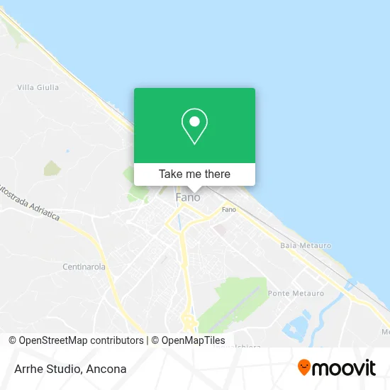 Arrhe Studio map