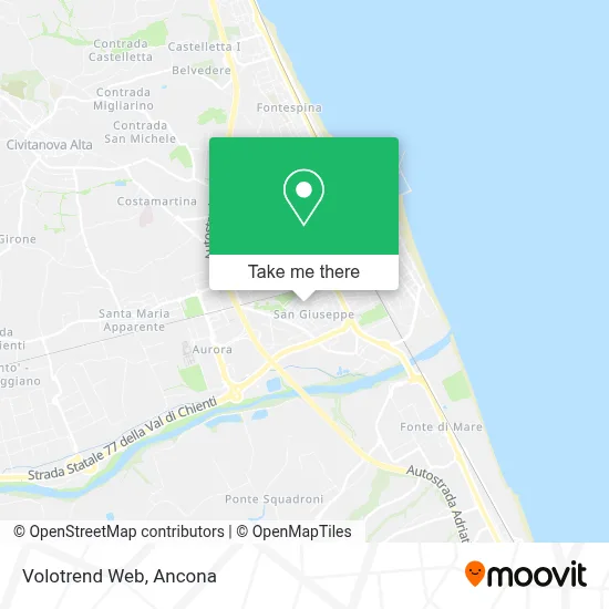 Volotrend Web map