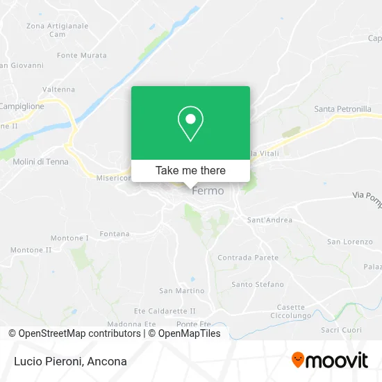 Lucio Pieroni map