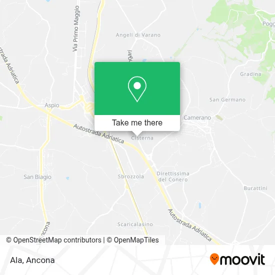 Ala map