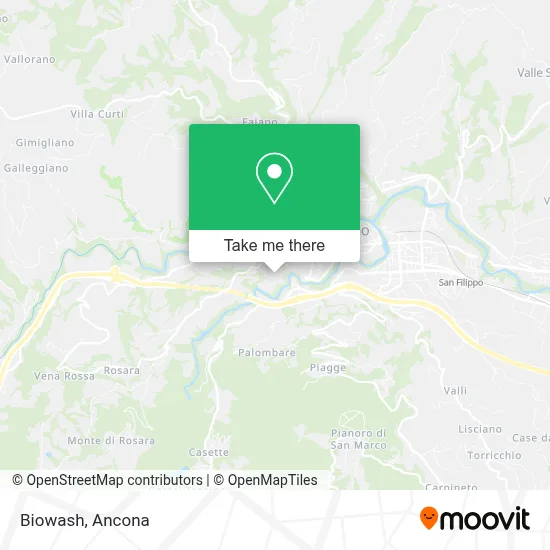 Biowash map