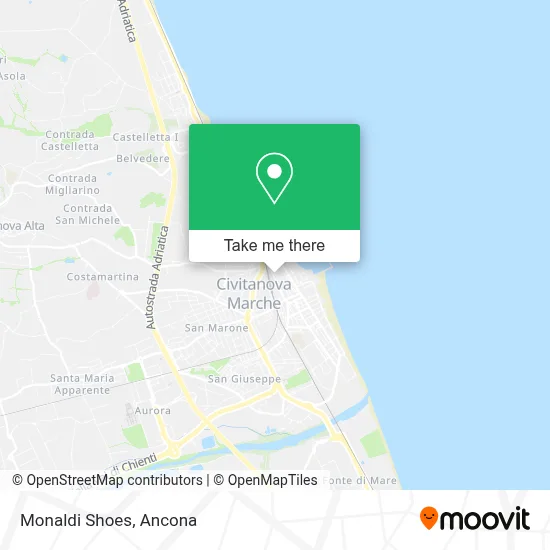 Monaldi Shoes map