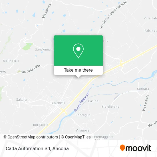 Cada Automation Srl map