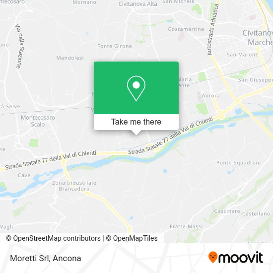 Moretti Srl map
