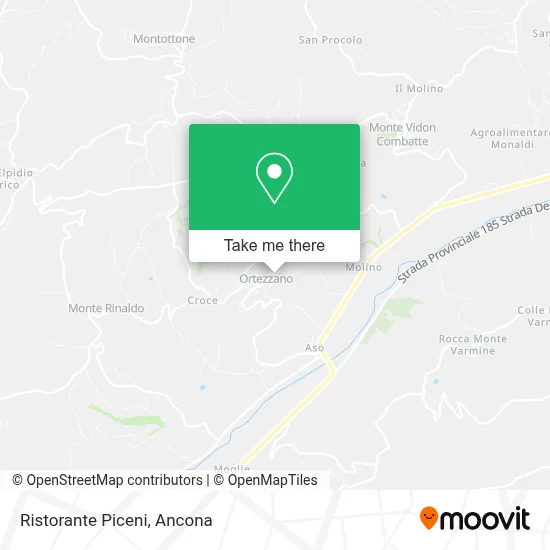 Ristorante Piceni map