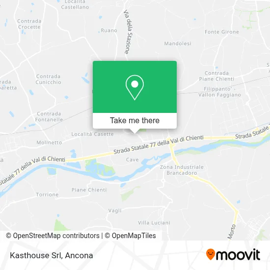 Kasthouse Srl map