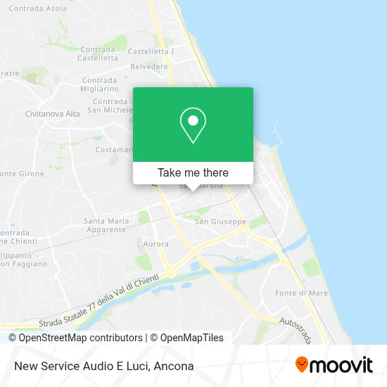 New Service Audio E Luci map