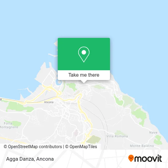 Agga Danza map