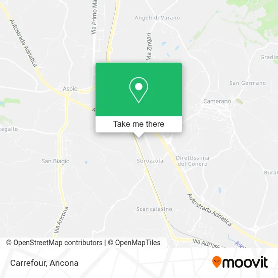 Carrefour map