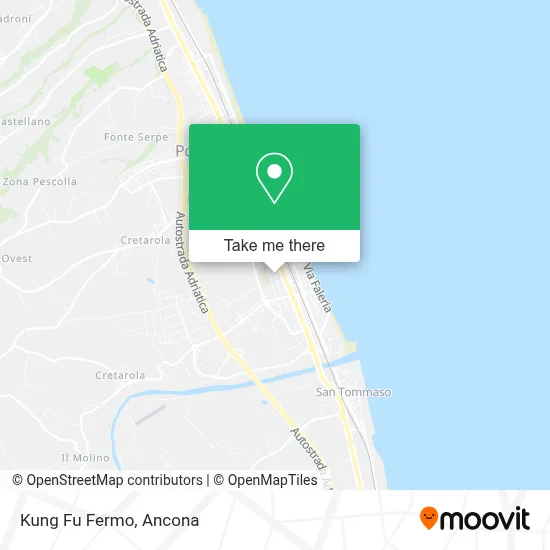 Kung Fu Fermo map
