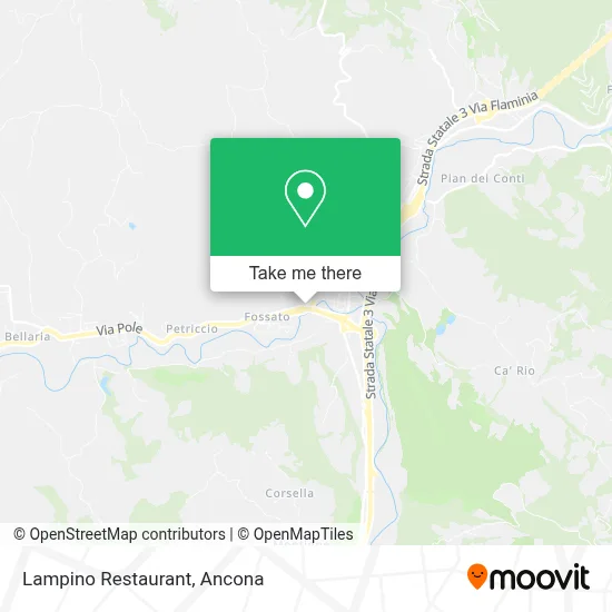Lampino Restaurant map