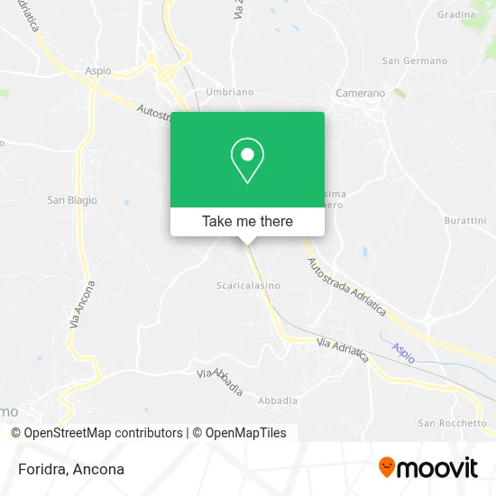 Foridra map
